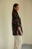 Bali Navy Flower long Shirt Size 14 only