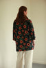 Bali Navy Flower long Shirt Size 14 only