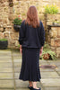 Stratford Jersey Skirt in Navy Sizes 12 - 24 in 3 lengths