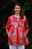 Nepal Top in Red print