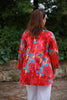 Nepal Top in Red print