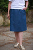 Denim Skirt in Jeans Blue  12 - 20