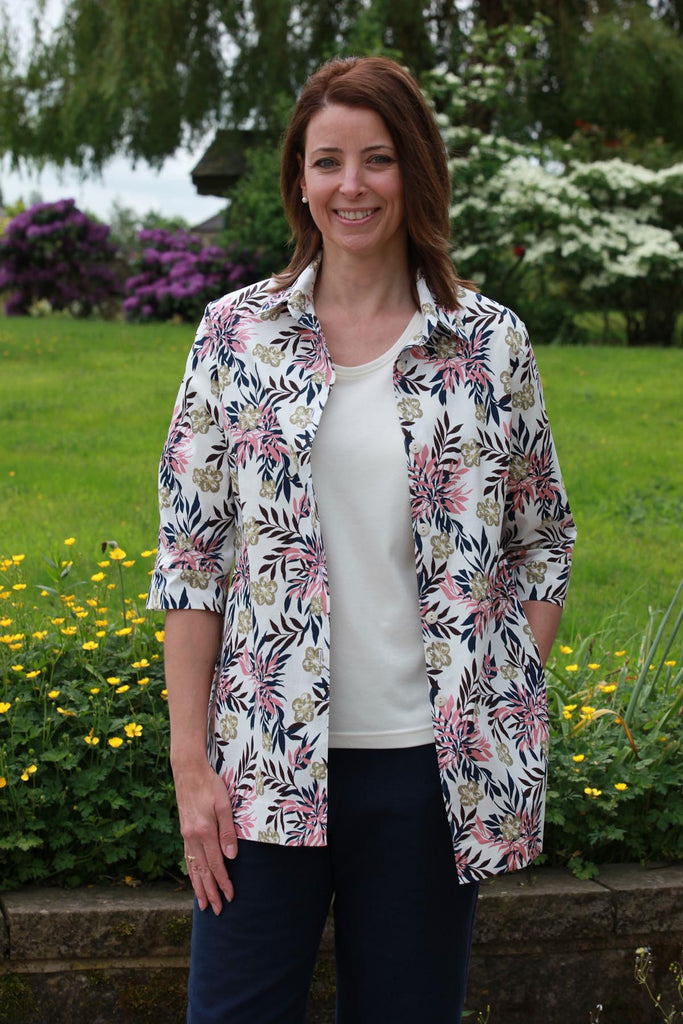 Shelley Print Overshirt sizes 14 and 18  only