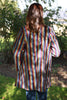 Swinsty Jacket in black/red/purple multi Size 20/22 only