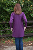 Weekender Short Jersey Dress in Navy and Grape sizes 12/14 only