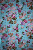 Tara Floral Shirt in Turquoise print