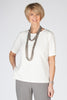Rio Crepe Top in Cream
