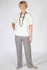 Rio Crepe Top in Cream