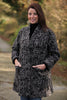 Knavesmire Jacket  -  Black/white