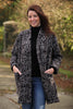 Knavesmire Jacket  -  Black/white