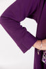 Seville Jersey Jacket in Grape