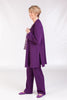Seville Jersey Jacket in Grape