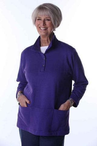 Coverdale sweatshirt top - 3 pockets