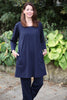 Weekender Short Jersey Dress in Navy and Grape sizes 12/14 only