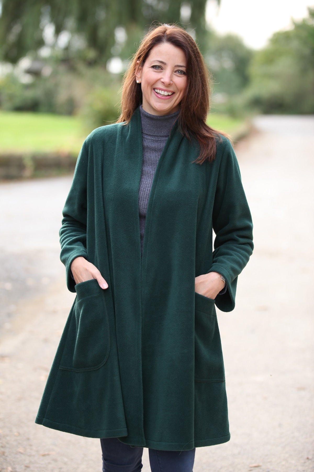 Airton Long Swing Jacket in 7 colours - Patricia Dawson