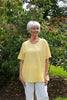 Sienna oversized top in Yellow