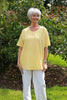 Sienna oversized top in Yellow